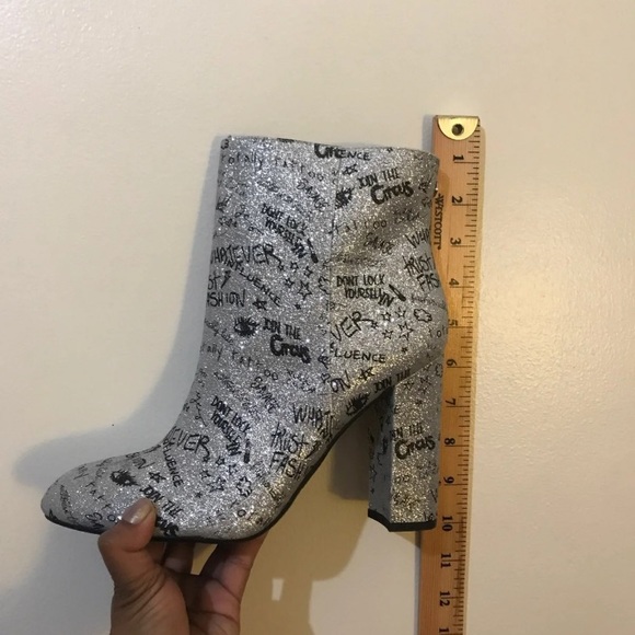 New Circus by Sam Edelman- size -8 glitter shoes - Picture 11 of 13